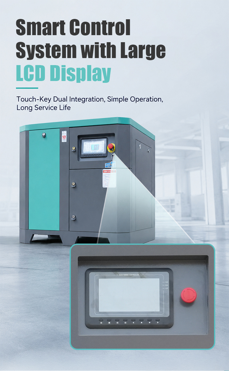 fixed speed screw air compressor