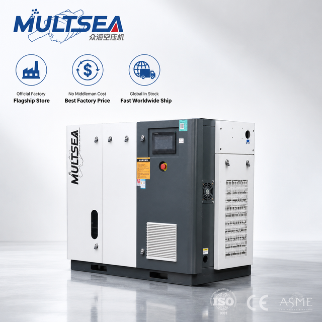 11KW screw air compressor